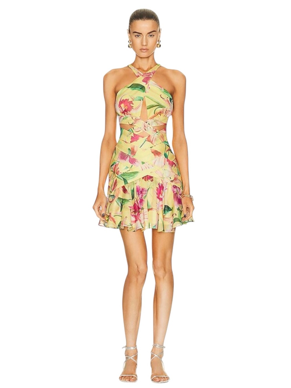 NWT PatBO Laelia Cross Front Dress Size 4 - Picture 3 of 11
